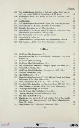 Silber (Nr. 124-178)