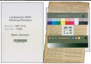 Entnazifizierung Hermann Maas , geb. 15.09.1912 (Sattler)