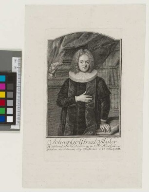 Johann Gottfried Misler Weyland Archi Diaconus zu St. Nicolai