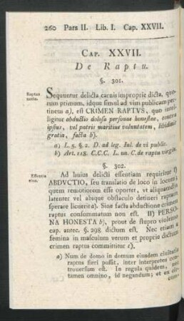 Cap. XXVII. De Raptu