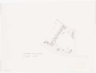 Grünflächen an der Otto-Suhr-Siedlung, Berlin-Kreuzberg: Gartenplan Nachtrag 1:200
