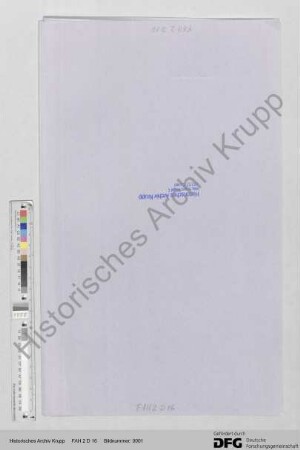 Unterschriften von Alfred Krupp und Bemerkungen hierzu. [siehe auch auszugsweise Abschrift in WA 9 d 1]