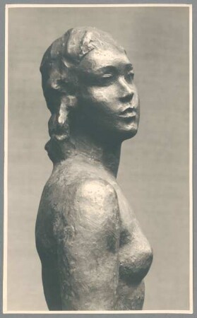Junges Mädchen, Detail, 1929, Bronze