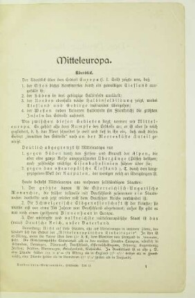 Mitteleuropa