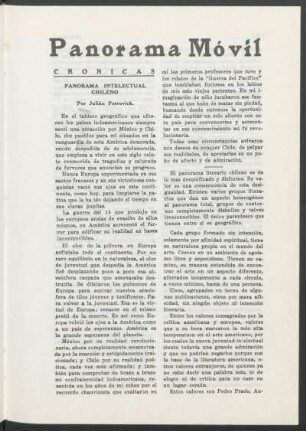 Crónicas