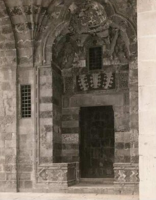 Jerusalem. Eingangsnische zum Tempelberg