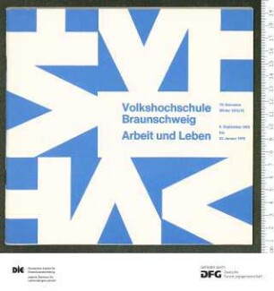 Programm 2. Semester 1975/1976
