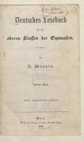 Band 2, [Schülerband]: [Teil 3, [Schülerband]]