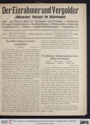 Nr.2 (15. Juli 1914)