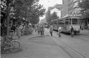BNN-Leserbrief zum Straßenbahnverkehr in der Fußgängerzone Kaiserstraße