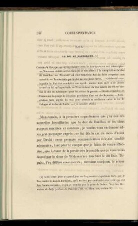 LVI. Le Roi au Landgrave (12 octobre 1605)