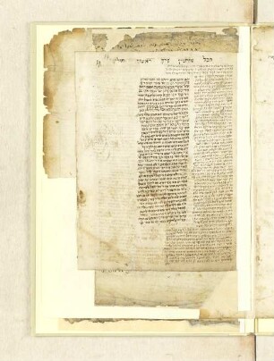 Talmud bavli seder Kodashim, fol. 14 : SUB Hamburg Cod. hebr. 87