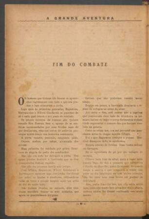 Fim do combate