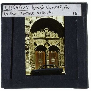 Lissabon, Kirche Nossa Senhora da Conceição Velha : Portal