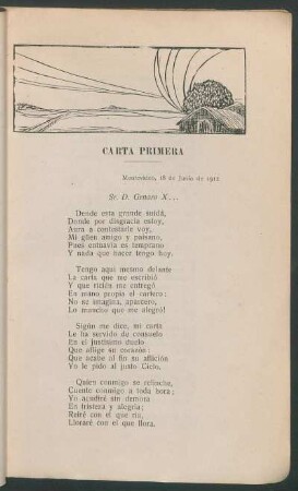 Carta primera