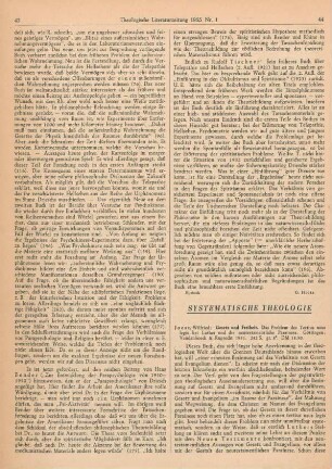 44-48 [Rezension] Joest, Wilfried, Gesetz und Freiheit