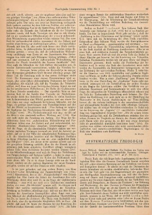 44-48 [Rezension] Joest, Wilfried, Gesetz und Freiheit