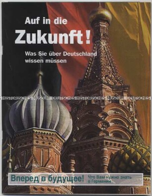 Informationsschrift der Arbeitsgemeinschaft katholischer Flüchtlings- und Aussiedlerhilfe (KLD) für Aussiedler aus der ehemaligen Sowjetunion (deutsch, russisch)