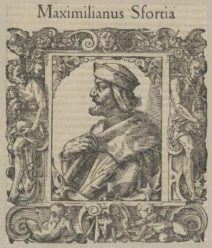 Bildnis des Maximilianus Sfortia