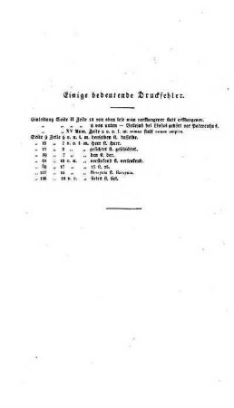 Einige bedeutende Druckfehler