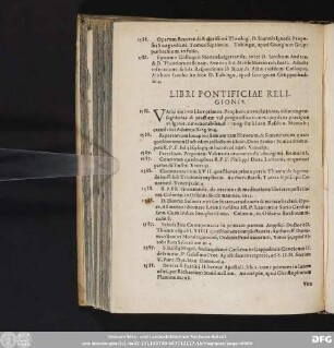 Libri Pontificiae Religionis.