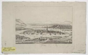 Ansicht von Wien, Radierung, um 1750? : Wien. - [S.l.] , [um 1750?]. - 1 Ansicht : Radierung ; 24 x 15 cm