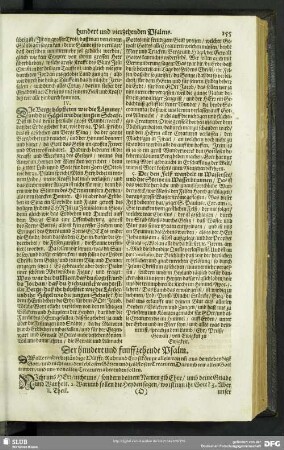 Auslegung des hundert und fünfzehenden Psalms