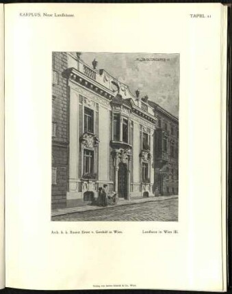 Landhaus in Wien III