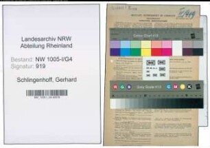 Entnazifizierung Gerhard Schlingenhoff , geb. 17.02.1921 (Postarbeiter)