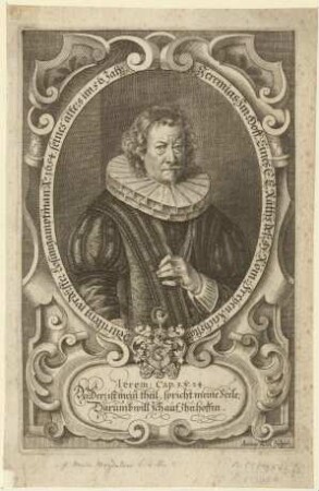 Jeremias (III.) Imhoff, Vorderster Losungsamtmann