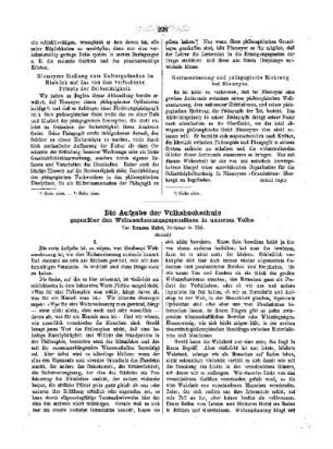 Die Aufgabe der Volkshochschule gegenüber den Weltanschauungsgegensätzen in unserem Volke (Schluß)