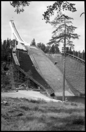 Oslo: Holmenkollenschanze, von unten
