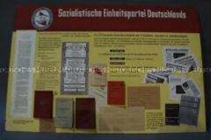 Ausstellungstafel zum Thema "Innen-Leben DDR"