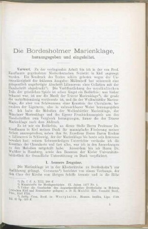 Die Bordesholmer Marienklage, herausgegeben und eingeleitet.