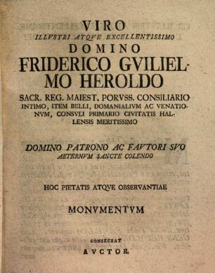 Ioannis Friderici Ioachimi Hallens. Commentatio Historico-Ivridica De Donis Baptismalibvs Sive Pecvnia Lvstrica Vvlgo Von Pathen-Gelde