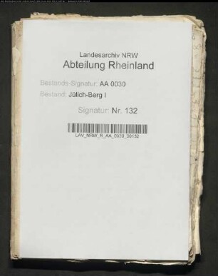 Gedenkzettel (Memorialien) des Kanzlers Wilhelm LÜNINCK