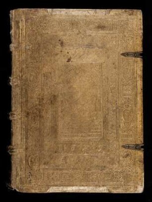 Einband mit Bindedatum 1579