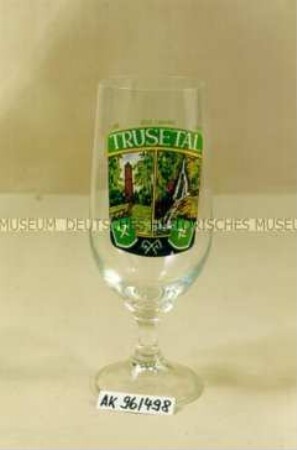 Andenkenglas "Trusetal"