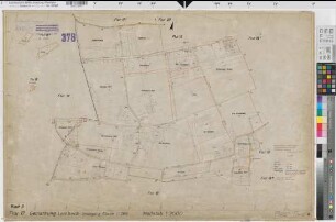 Rhade (Dorsten), Umlegung Rhade, Bl. 9 Zuteilungskarte Lembeck Flur 17
