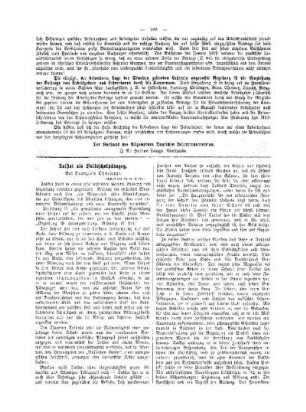 Tolstoi als Volksschulpädagog : (Schluß von Nr.33 S.259)