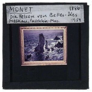 Monet, Felsen von Belles-Île
