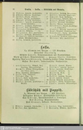 Lübschütz mit Poppitz