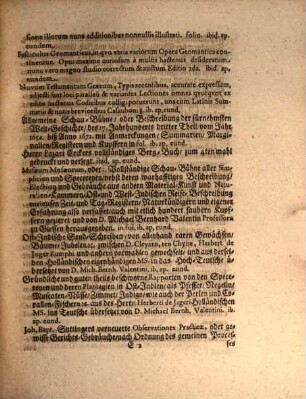 Catalogus universalis, sive designatio omnium librorum, qui hisce nundinis ... Francofurtensibus & Lipsiensibus anni ... vel novi, vel emendatiores & auctiores prodierunt : = Verzeichnüß aller Bücher, so zu Franckfurt in der ...-Meß, wie auch Leipziger ...-Messe des ietzigen Jahres ..., entweder gantz neu, oder sonsten verbessert, oder auffs neue wieder auffgeleget gedruckt worden sind. 1702. Herbstmesse/Michaelismesse
