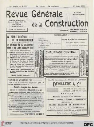 No. 106 (20 Mars 1908)