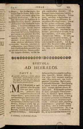 255-266, Epistola ad Hebraeos