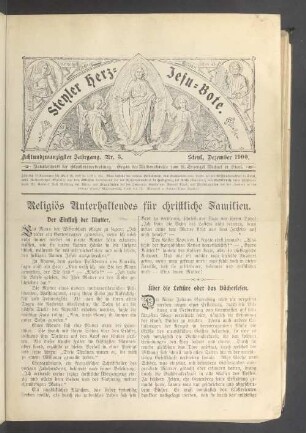 Nr. 3. Dezember 1900