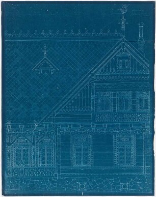 Fachwerkbau: Teilansicht 1:25