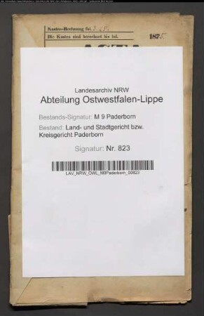 Erblasser: Kemper, Anna Maria, geb. Stratmann: