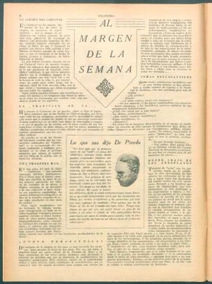 Al margen de la semana