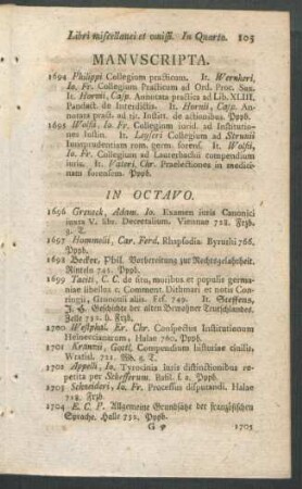 Manuscripta.